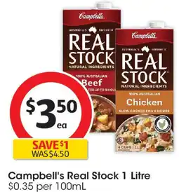 Coles Campbell's real stock offer