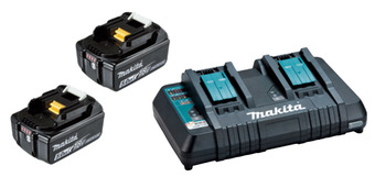 Total Tools Makita 18v 2x5.0ah dual-port charger starter kit offer