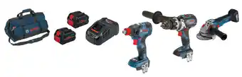 Total Tools Bosch procore18v brushless 3 piece 2x8.0ah combo kit offer