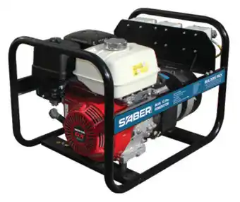 Total Tools Saber 6400w 13.5hp petrol generator with honda gx-390 offer
