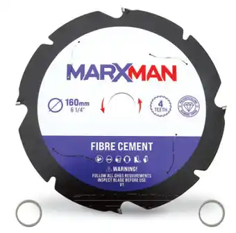 Total Tools Marxman 160mm 4t pcd fibre cement circular saw blade offer