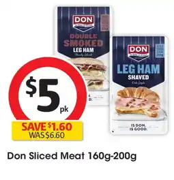 Coles Don sliced meat offer