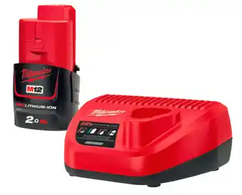 Total Tools Milwaukee 12v redlithium-ion 2.0ah starter pack offer