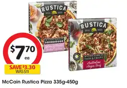 Coles Mccain rustica pizza offer