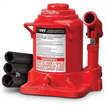 Total Tools Tti 20,000kg low profile hydraulic bottle jack offer