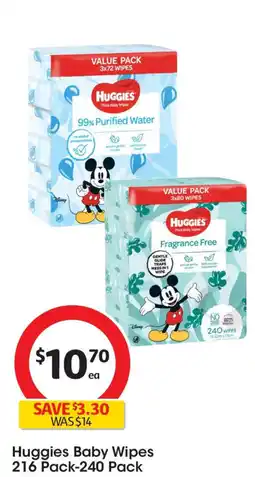 Coles Huggies baby wipes offer