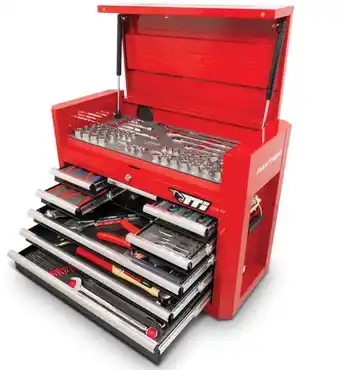 Total Tools Tti 244 piece 26" 8 drawer chest tool kit offer