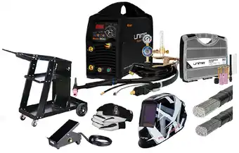 Total Tools Unimig razor 200 acdc bundle kit offer