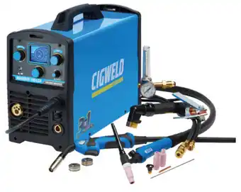 Cigweld weldskill 185 lcd multi-process welder