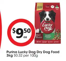 Coles Purina Lucky Dog Dry Dog Food offer