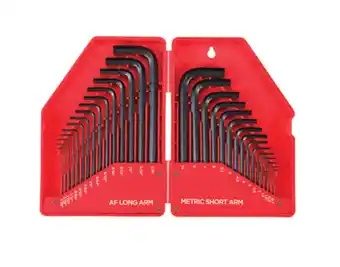 Total Tools Tti 30 piece af/ metric hex key set offer