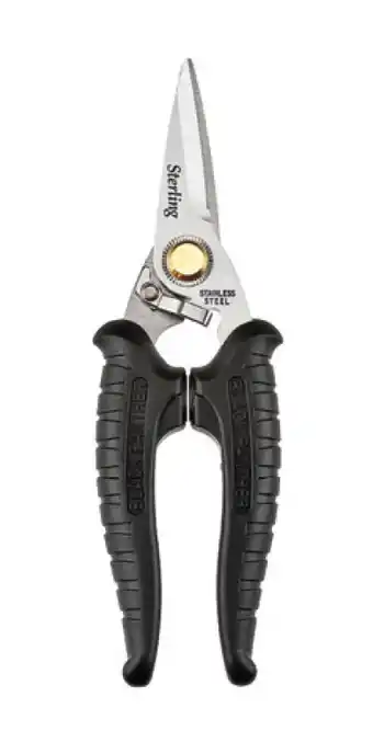Sterling 200mm black panther industrial snips
