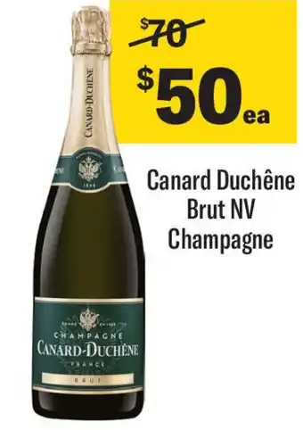 Coles Canard duchêne brut nv champagne offer