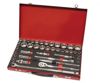 Total Tools Tti 42 piece 1/2" drive socket set offer