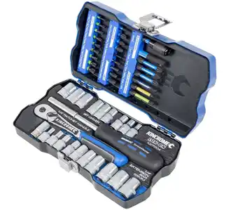 Total Tools Kincrome 49 piece 1/4" drive socket & bit set offer
