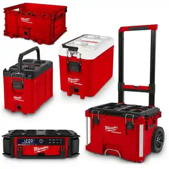 Total Tools Milwaukee 5 piece packout rolling storage offer