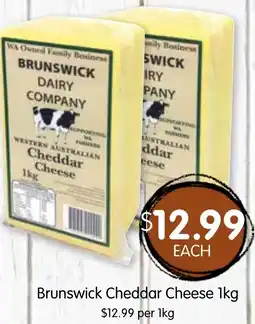 Spudshed Brunswick cheddar cheese offer