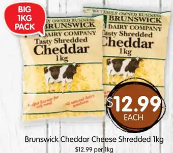 Spudshed Brunswick cheddar cheese shredded offer