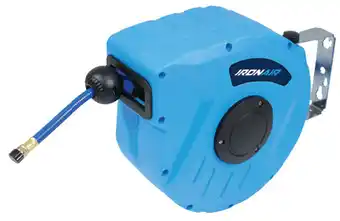 Ironair 8mm x 9m retractable air hose reel