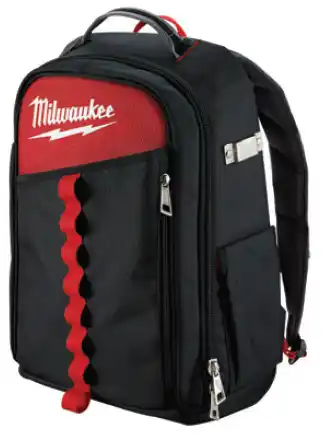 Total Tools Milwaukee 22 pocket low profile tool backpack offer