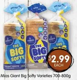 Spudshed Mias giant big softy varieties offer