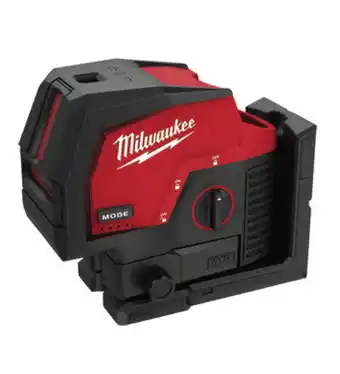 Total Tools Milwaukee 12v cross line+ 2 plumb laser skin offer