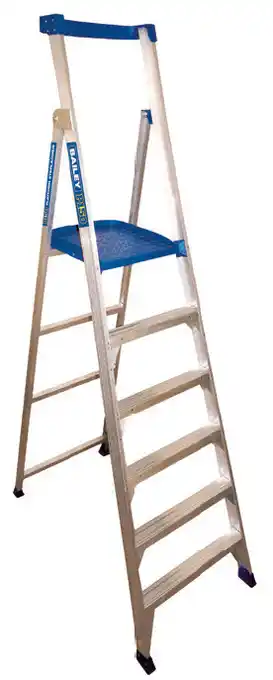 Total Tools Bailey 1.8m aluminium platform step ladder offer