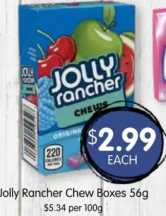 Spudshed Jolly Rancher Chew Boxes offer