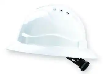 Prochoice safety hard hat vented full brim with ratchet harness