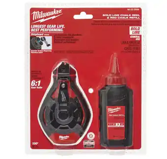 Total Tools Milwaukee red chalk reel offer
