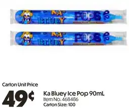 Campbells Wholesale Ka bluey ice pop offer