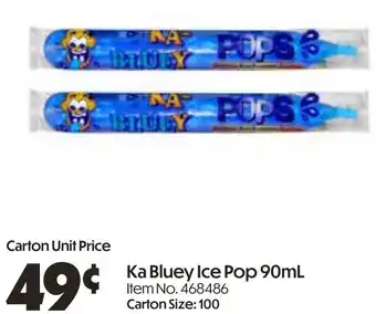 Campbells Wholesale Ka bluey ice pop offer