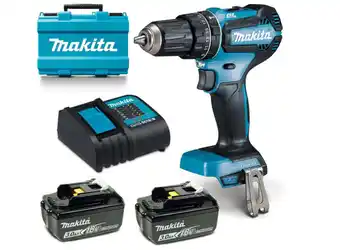 Total Tools Makita 18v brushless 13mm 2x3.0ah hammer driver drill kit offer