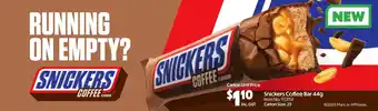 Campbells Wholesale Snickers coffee bar offer