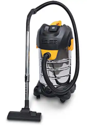 Total Tools Detroit 1600w 30l wet/ dry vacuum offer