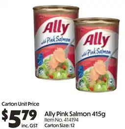 Campbells Wholesale Ally Pink Salmon offer