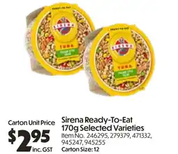 Campbells Wholesale Sirena Ready-To-Eat offer