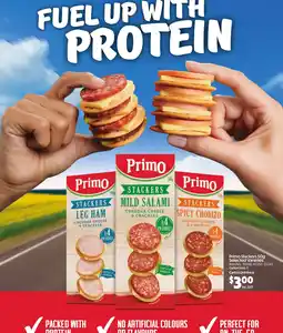 Campbells Wholesale Primo stackers offer