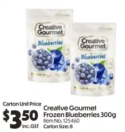 Campbells Wholesale Creative gourmet frozen blueberries offer