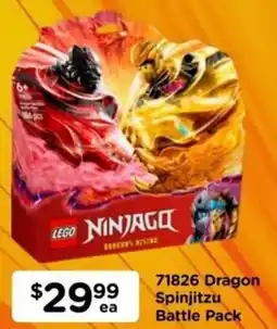 Toyworld 71826 dragon spinjitzu battle pack offer