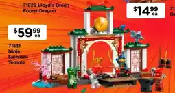 Toyworld 71831 ninja spinjitzu temple offer