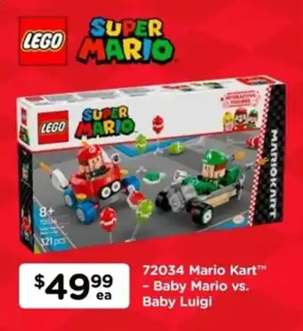 Toyworld 72034 mario kart  - baby mario vs. baby luigi offer