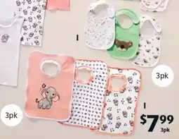 ALDI Big Softies Infant Bibs offer