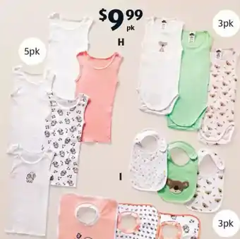 ALDI Big Softies Infant Singlets offer