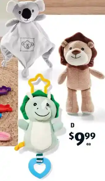 ALDI Baby Toys offer