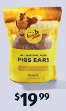 ALDI Bow Wow Pigs Ears offer