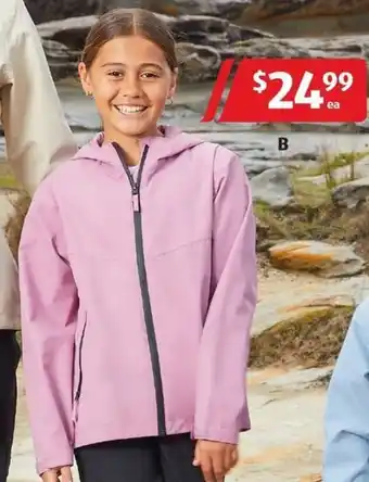 ALDI Children's Hiking Jacket offer