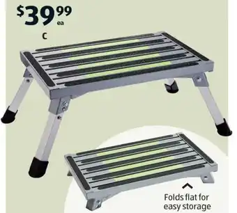 ALDI Aluminium Caravan Step offer