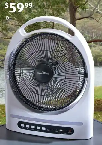 ALDI Rechargeable Caravan Fan offer