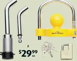 ALDI Caravan Anti-Theft Lock Kit offer